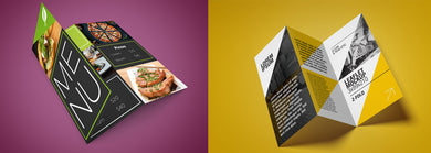 Z-Fold Brochure & Single Print Brochure ( Double Sided )